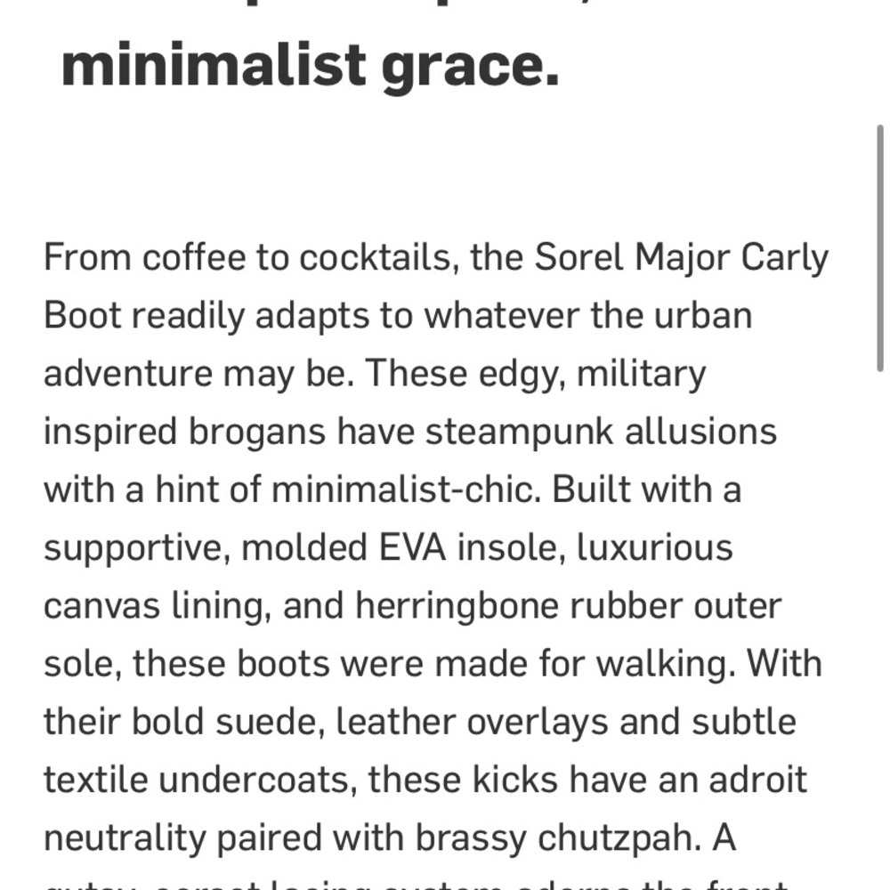 Sorel Major Carly Boots - Picture 2 of 8